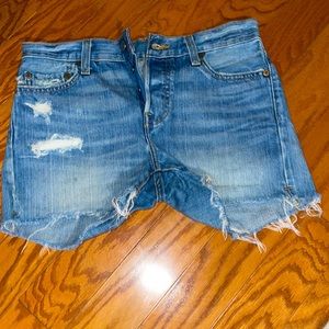 Levi’s high waisted shorts